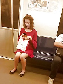 Spy Subway Sexy Teens Girl Romanian