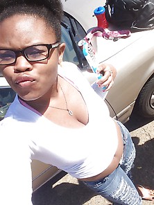 Sexy Ebony Girl Selfie 08