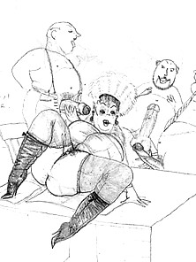 Mature Bbw In Boots Drawings In Action