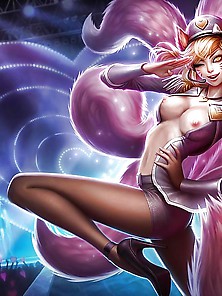 Popstar Ahri Nude