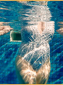 Wifey Looks Amazing In The Pool In A Hot One Piece