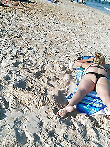 Candid Beach And Feet