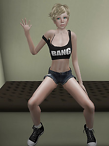 Kristin Teen 18Y Nude Model Pose Nude Selfshot Second Life