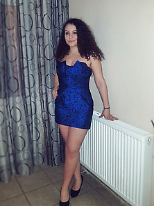 Romanian Curly Teen Girl - Denisa G.