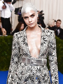 Cara Delevingne 2017 Met Costume Institute Gala 5-1-17