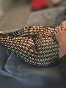 Latina In Fishnet