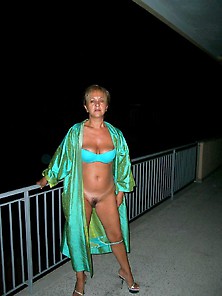 Blonde Milf Posing