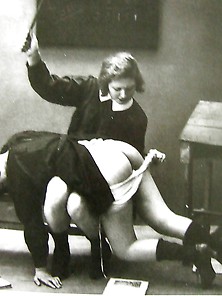 Black-White Spanking Pics Vintage Mix