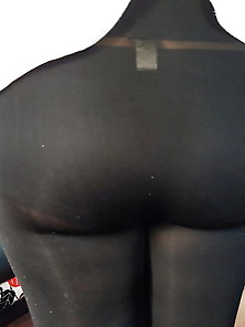 Wife Leggins Ass