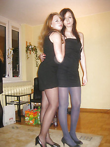 Sexy Nylon Teens