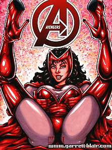 Scarlet Witch Porn Art