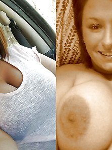 Amateur Mom Jessee Exposing Her Huge Boobs For You