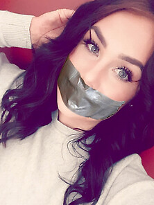 Senna Tape Gagged