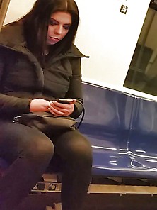 Spy Subway Sexy Face Teens Girl Romanian