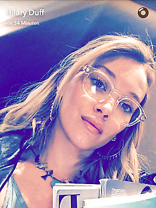 Hilary Duff Snapchat