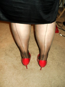 Fully Fashioned Stockings Manhattan Heel