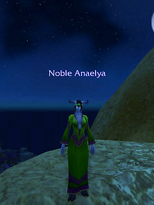 Anaelya My Draenei Character On Wow - Kirin Tor (Eu)