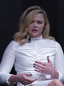 Chloe Moretz Times Talk Screencaps