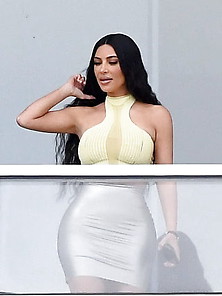 Kim Goes Braless Again And Again