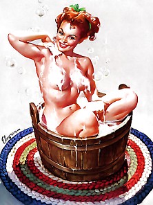 Pin Up Girl Art