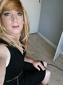 Crossdresser Having Fun