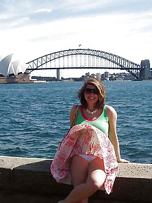 Windy Day Upskirt