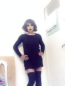 Chunlisissy Sexy Blackdress