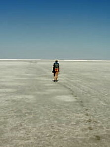 Lying Naked On The Salt Of The Saltlake Elton - Russia