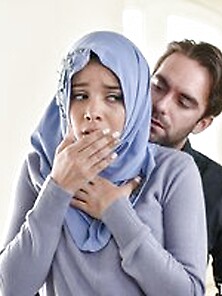 Pretty Arabic Teen Learns A Rough Anal Lesson