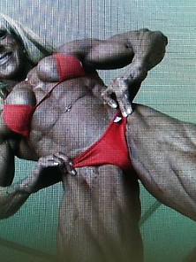 Miss.  Muscle A Hot Sexy Uk Muscle Goddess