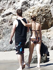 Miley Cyrus Bathing Suit