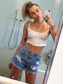 Miley Cyrus See Through