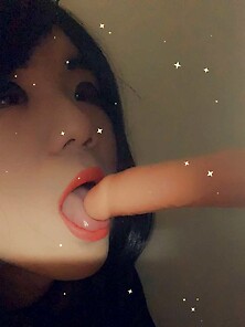 Tranny babe Raissa gives blowjob and gets her ass pounded hard