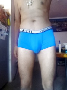 Bulto En Boxer Azul22517