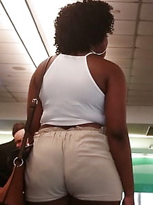 Candid Big Ebony Ass