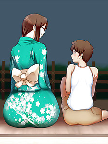 Phat Booty In Kimono Hentai