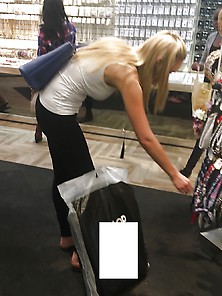 Lovely Blonde Mall Teen