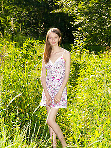 Cutie Posing Outdoor