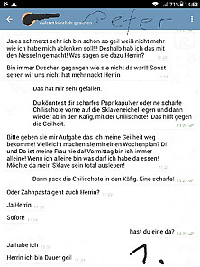 Onlinesklave Peter Und Die Chilischote - Saugeil