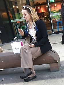 Street Pantyhose - Middle Class Hut Slut