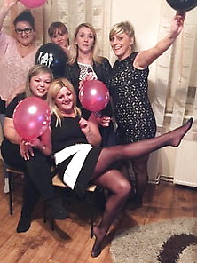 Various Polish Females In Tights Pantyhose 60