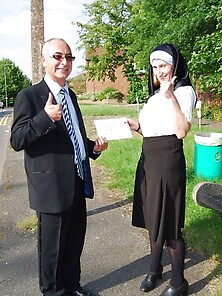 Filthy British Nun Fucked