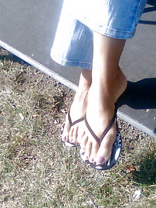 Milf Feet Flip Flops