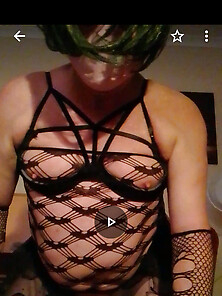 Handsome stud fucks a tranny outdoor