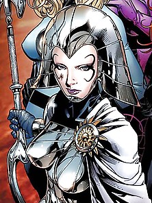 X-Men Hotties Majestrix Lilandra