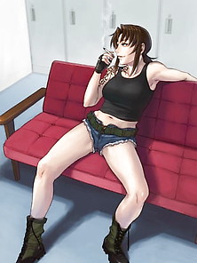 Revy 2 (Black Lagoon) Love Her Legs :3