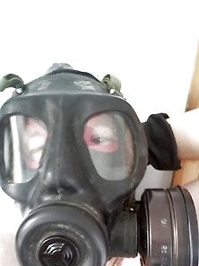 Naked Gasmask Fun