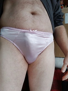 Pink Satin Panties