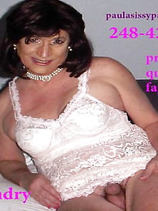 Paul Landry Is A Sissy Fag Crossdresser