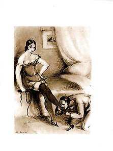 Vintage Femdom Art